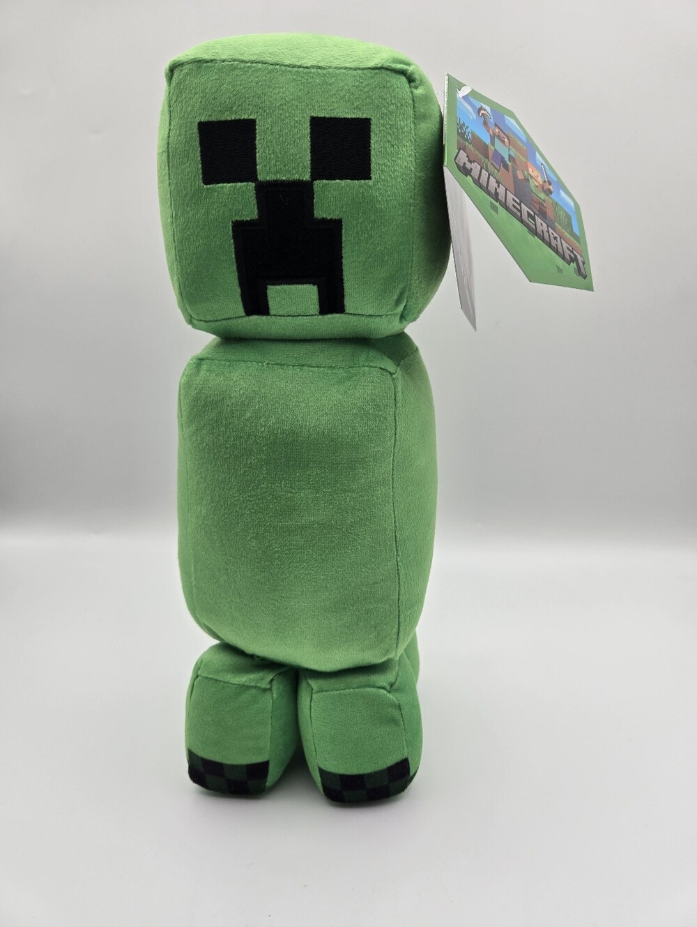 NEW Minecraft Green Creeper 12" Plush Toy With Tag Toy Factory